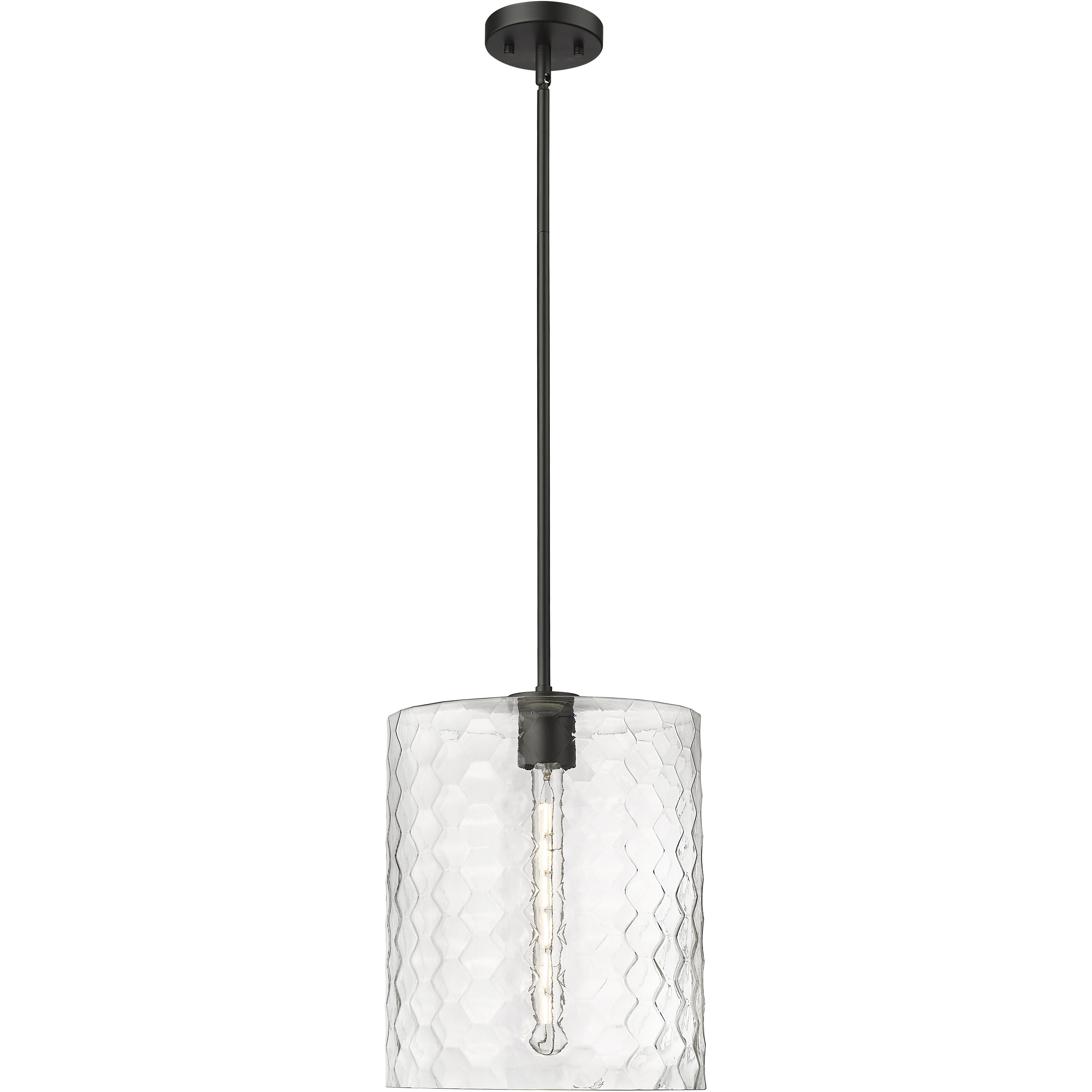 Ashli 1 Light 12 inch Matte Black Pendant Ceiling Light